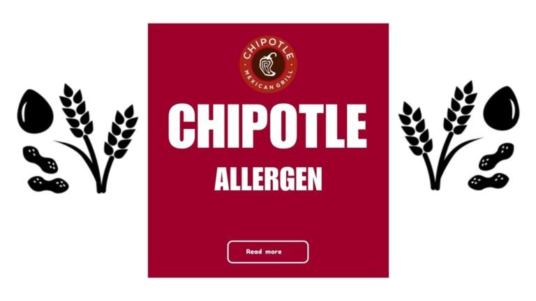 Chipotle Allergen