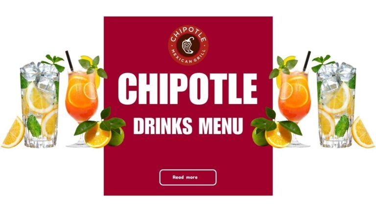 Chipotle Drinks