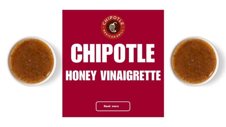 Chipotle Honey Vinaigrette