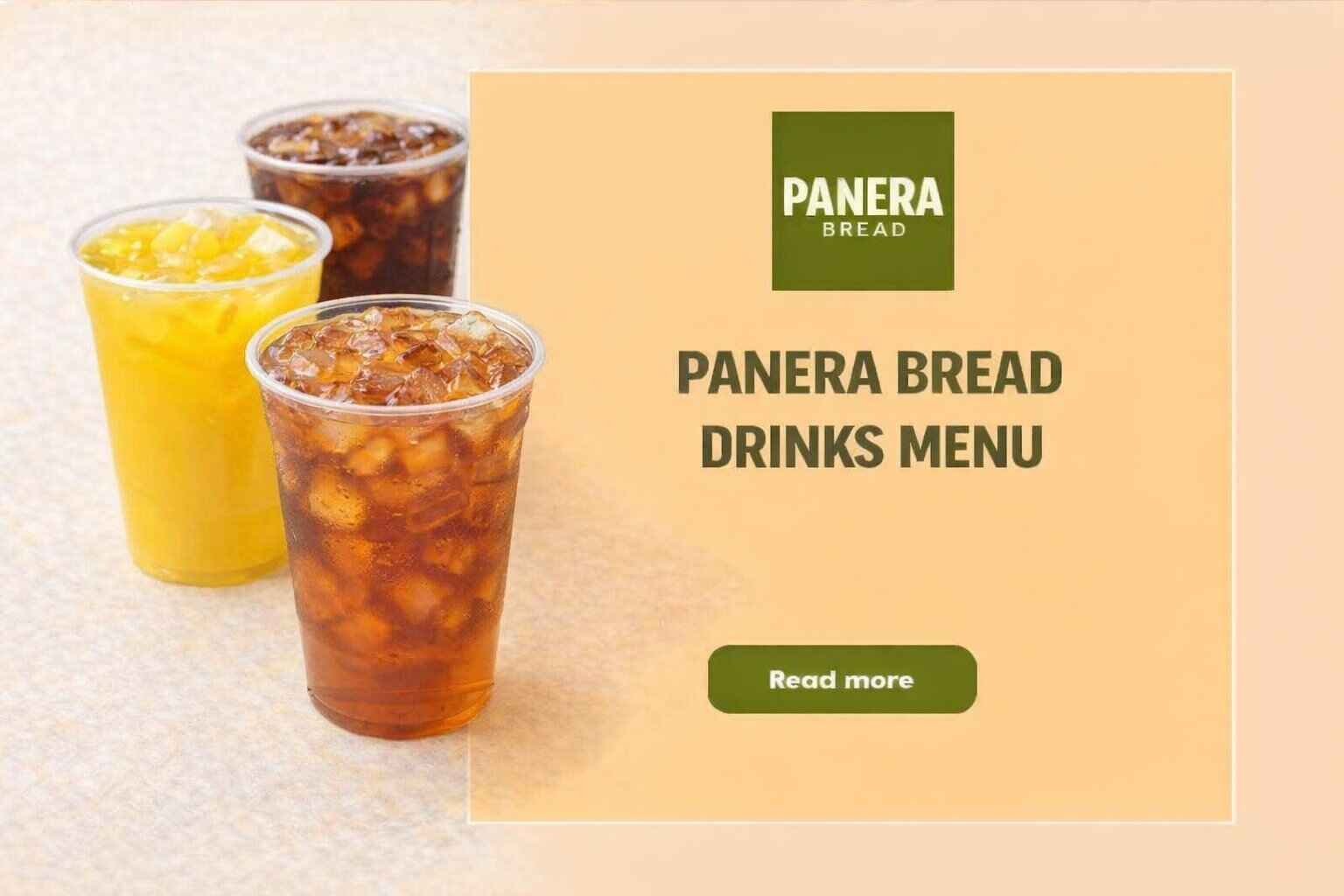 Panera Bread Drinks